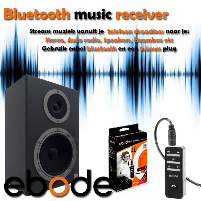 Dagaanbieding - Vandaag bij Novadeals: Ebode Bluetooth ontvanger dagelijkse koopjes