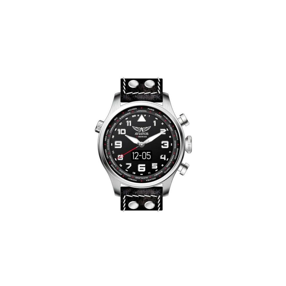 aviator black smartwatch